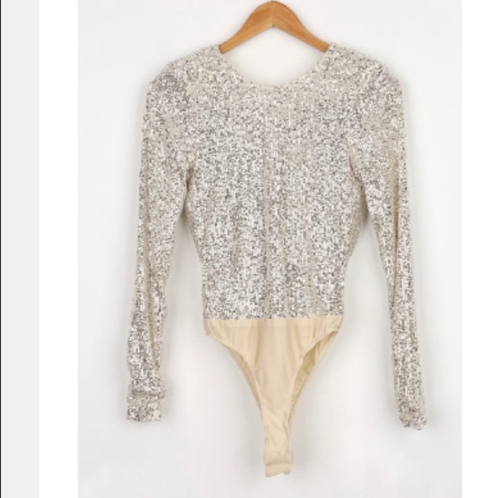 LuLu’s Sequin Bodysuit